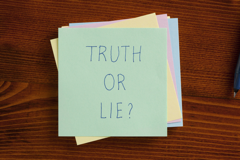 Truth and lies: ESL/EFL Lesson Plan and Worksheet