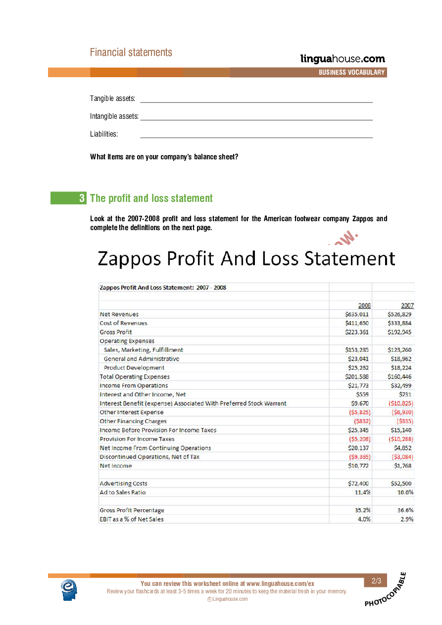 Essay about consolidation worksheet financial statements 07 picture